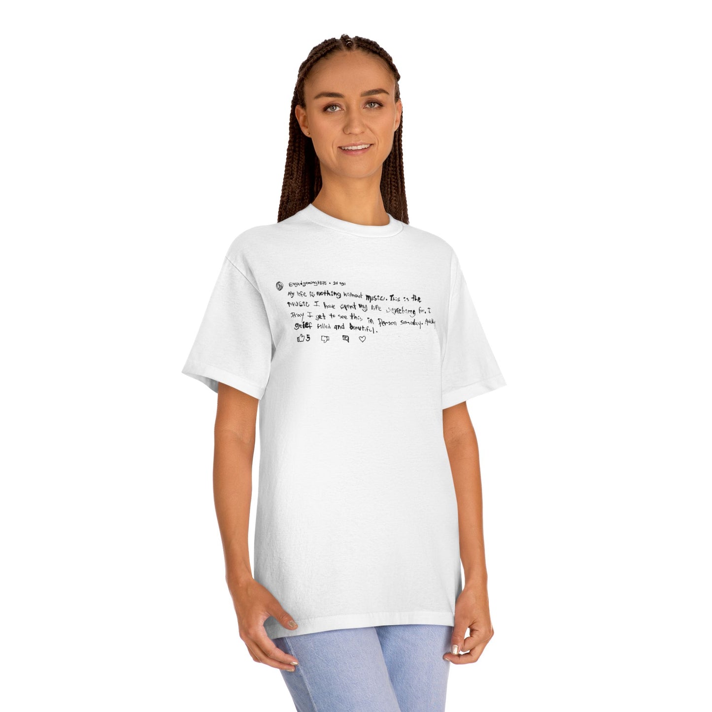 My Life Is Nothing Without Music Tee