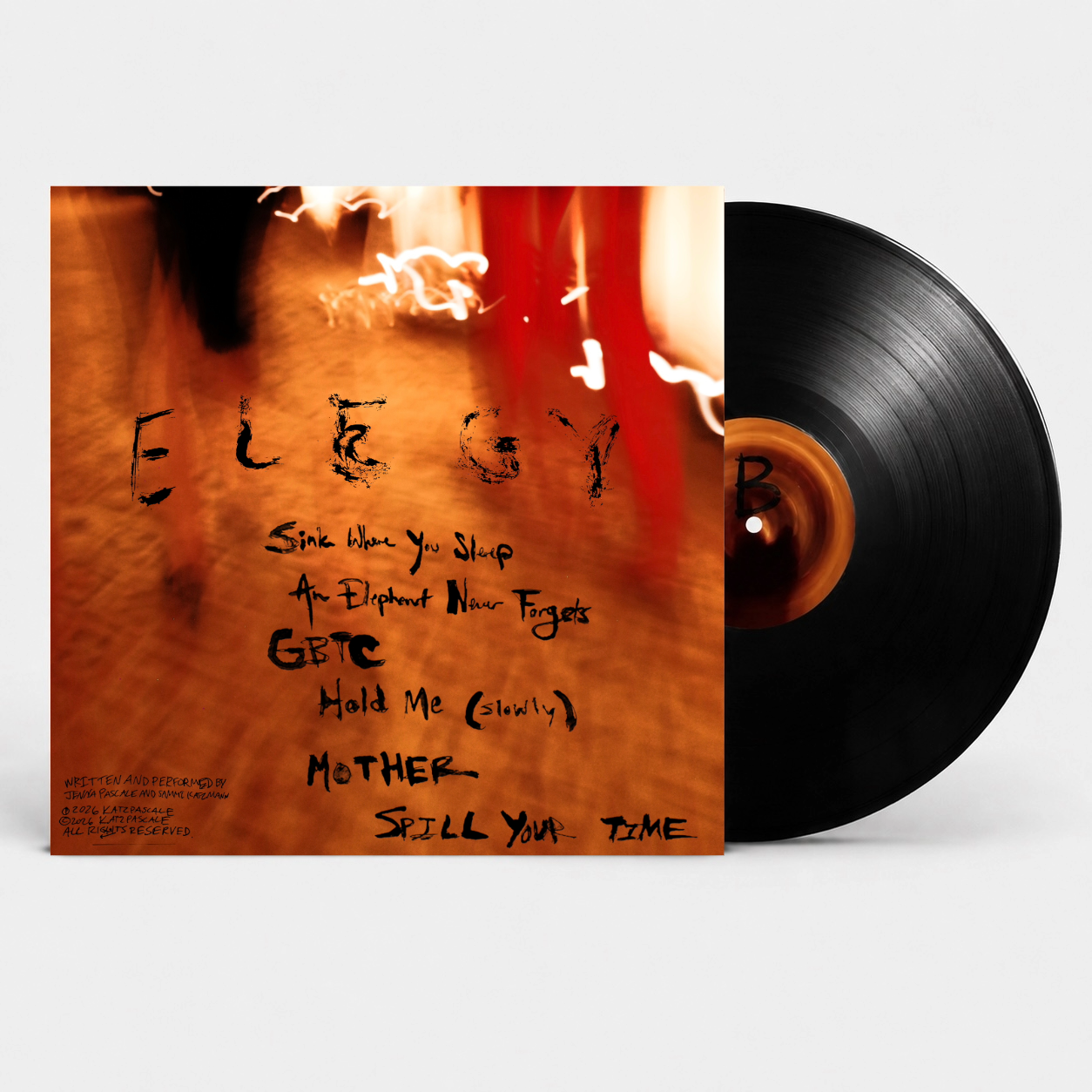 ELEGY EP 12" VINYL SIGNED [Pre-order]